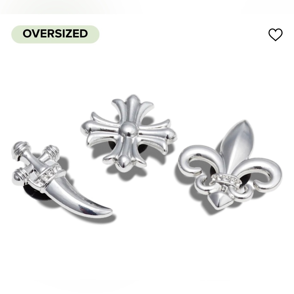 Crocs metal jibbitz